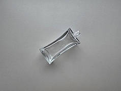 100 мл Квадрат скляний прозорий флакон сам окремо, пляшка, атомайзер, флакон, ємкість, пляшечка