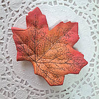 Лист тканинний. Набір 10 шт (7.5 на 8 см) Світло червоний