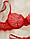Комплект жіночої білизни Glori (р.L, червоний), фото 7