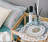 Серветка декоративна мереживна з вишивкою, овальна 30×43 см, фото 4