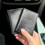 Шкіряна обкладинка для автодокументів з натуральної шкіри Kaiser. ручна робота. Оплата при отриманні. Гарантія якості., фото 7
