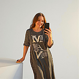 Плаття туніка довга великого розміру жіноча 58/60, фото 10