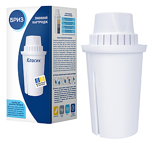 Змінний картридж Бриз Класик для глечиків (аналог Ecosoft, наша вода, аквафор В15)