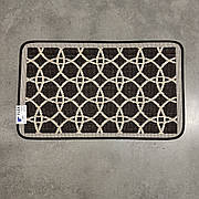 0,50х0,80 Килимок на підлогу в коридор, кухню, ванну на гумовій основі, не ковзає  Flex 19639/91