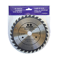 Диск пильний, 180x32 мм, 36T, з напайками, "Inter-craft"