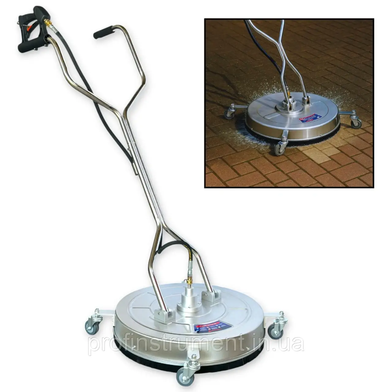 Професійна насадка для миття тротуарної плитки, бруківки 24″ (60 см), фото 1