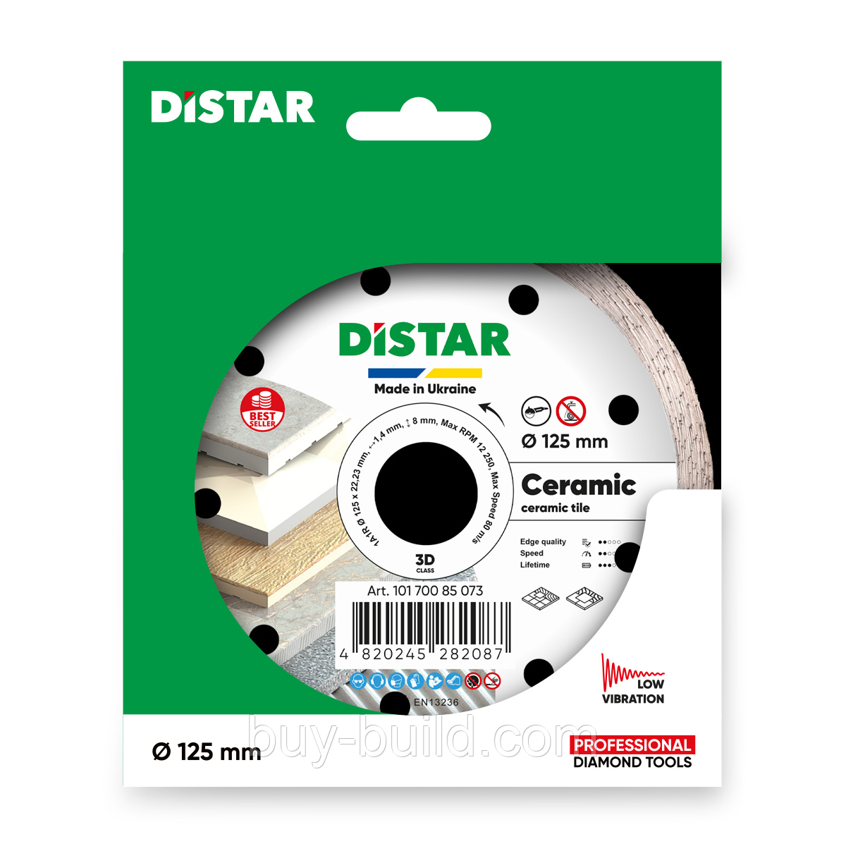 Диск DISTAR 125 Ceramic 10170085073, фото 1