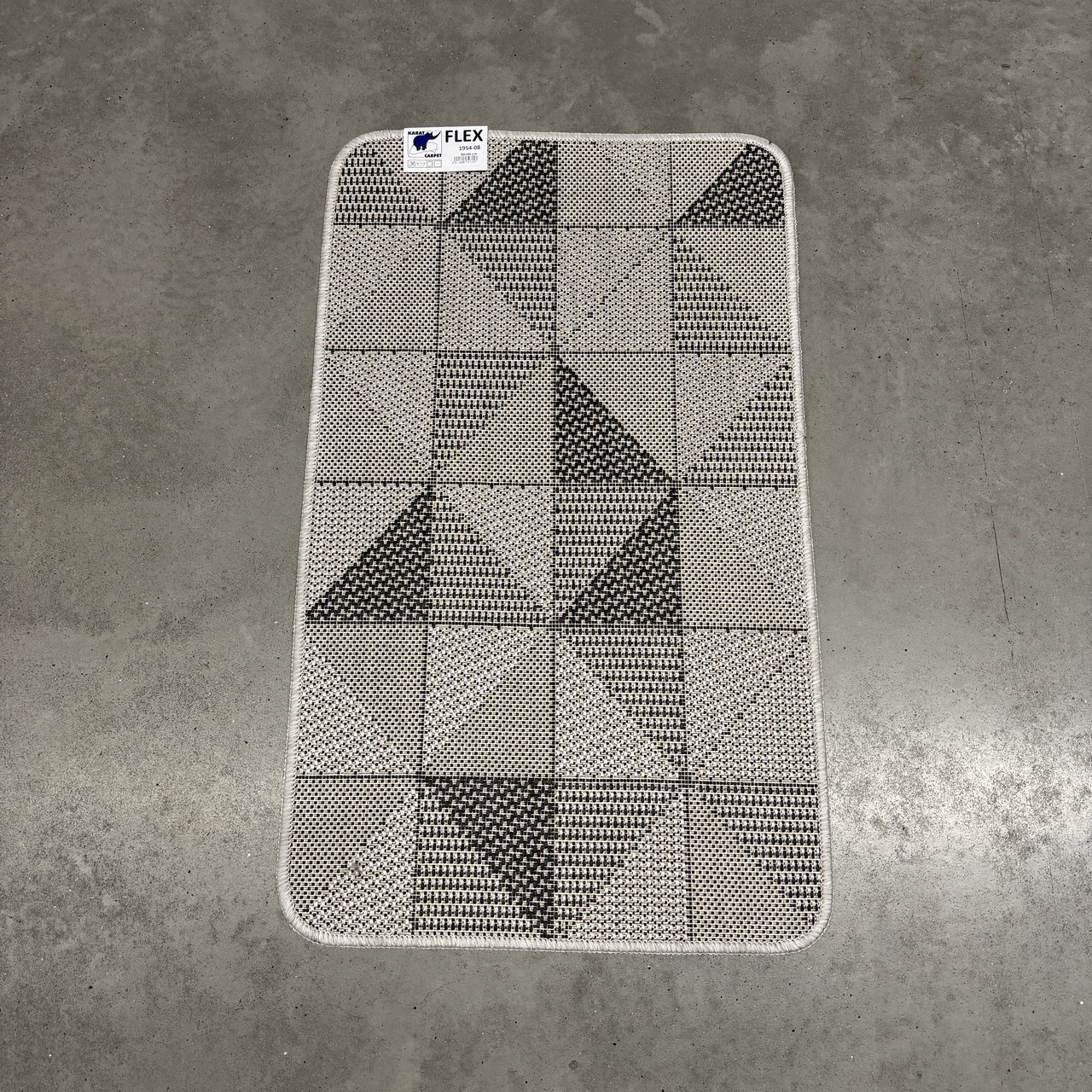 0,50х0,80 килимок на підлогу в коридор, кухню, ванну на гумовій основі, не ковзає Flex 1954/80