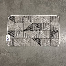 0,50х0,80 килимок на підлогу в коридор, кухню, ванну на гумовій основі, не ковзає Flex 1954/80, фото 3