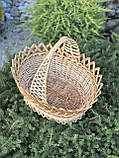 Корзина плетена з лози. Арт:0-185, фото 6