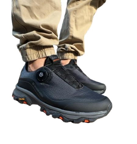 Чоловічі термо кросівки з автошнурівкою WindProof, фото 1