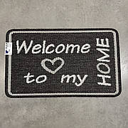 0,50х0,80 Килимок на підлогу в коридор, кухню, ванну на гумовій основі, не ковзає  Flex 19157/80