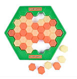 Настільна дитяча гра "Динозавр" розважальна гра балансир, на логіку мислення та дрібну моторику рук, фото 4