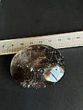 Раух топаз натуральний димчастий кварц овал камінь кабошон ., фото 8