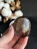Раух топаз натуральний димчастий кварц овал камінь кабошон ., фото 3