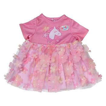 Одяг для ляльки Baby Born Сукня Квіткові мрії 43 см 839393