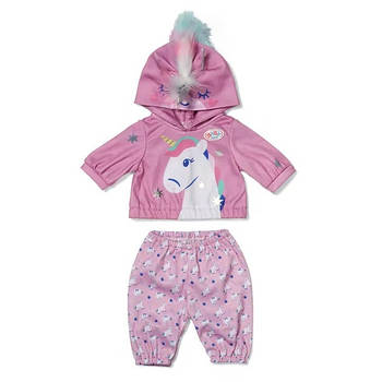Набір одягу для ляльки Baby Born Костюмчик єдинорога 43 см 839409
