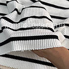 Трикотаж Ангора в'язання принт Смужка 150 см 240 г/м2 Рулон від 50 м, фото 2