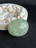 Преніт натуральний овал камінь преніт 34*29*24 мм, фото 2