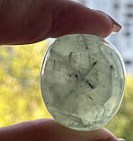 Преніт натуральний овал камінь преніт 34*29*24 мм, фото 5