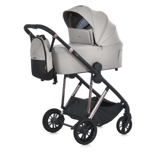 Коляска універсальна 2в1 ME 1190 COIL Cloud Beige, фото 1