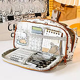 Шкільний пенал для дівчинки Капібара., фото 2