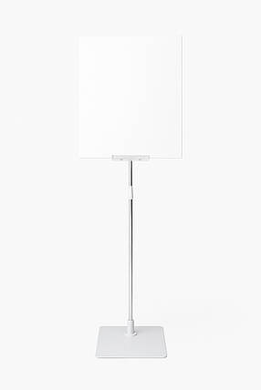 Телескопічна стійка універсальна для плакатів, з трубкою 1000-1500 мм, Стійка тримач для банерів (1170), фото 1