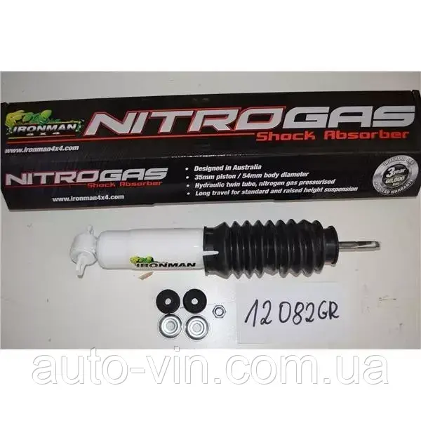 Амортизатор передній Ironman Nitro Gas газомасляний 12082GR