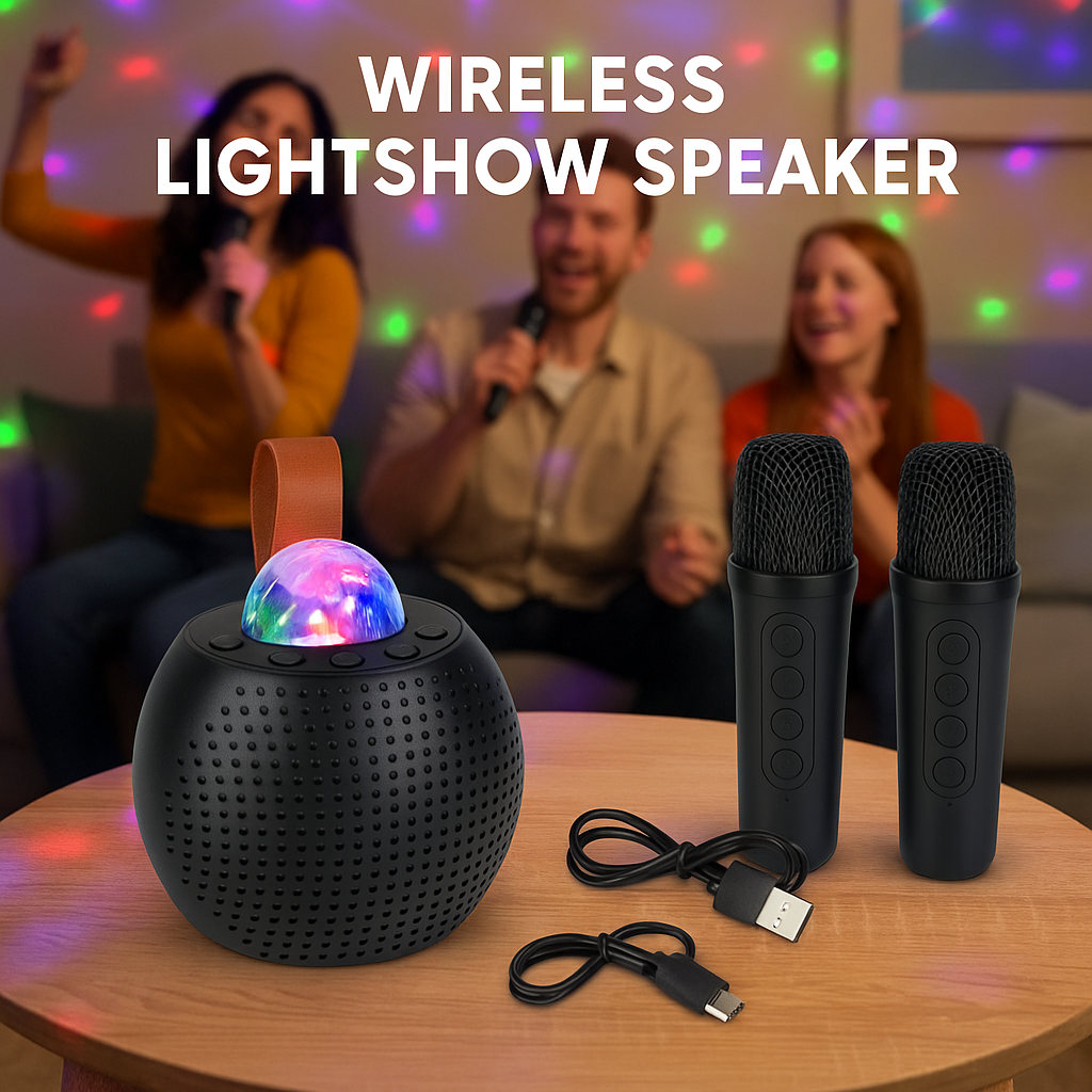 Портативна колонка (Z1) (Bluetooth, LED, 2 мікрофони), фото 1