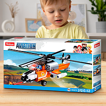Дитячий конструктор 129 деталей SLUBAN M38-B0667D Вертоліт (IGR24)