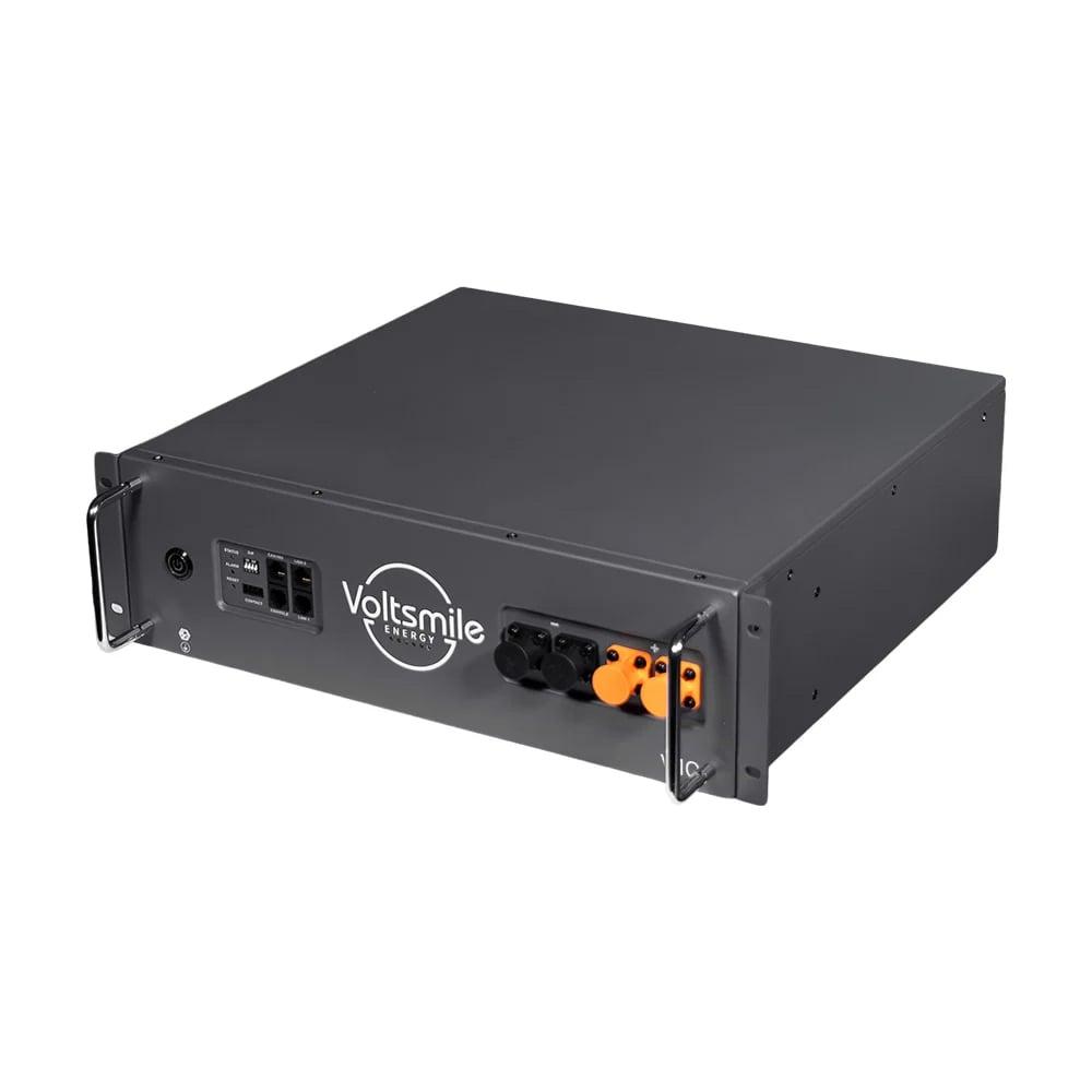 Акумуляторна батарея літій-залізо-фосфатна LiFePO4 51.2В 5120Втг Voltsmile V10 Classic монтаж в стійку 19" (44-00101), фото 1