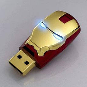 USB-флешка Залізна людина Iron Man 16Гб, фото 2