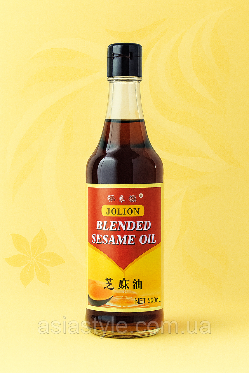Олія кунжутна змішана, Масло кунжутное смешанное, Sesame oil blend, Jolion, 500 мл, Китай, Во, фото 1
