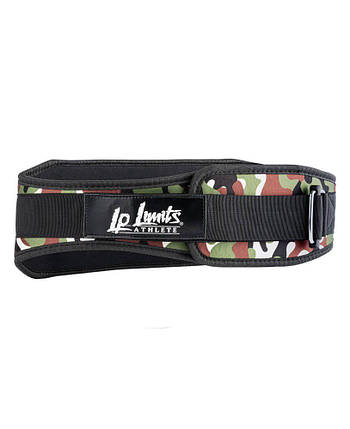 Пояс неопреновий атлетичний Legal Power Neoprene weight lifting belt Green M/L, фото 1