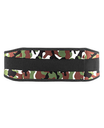 Пояс неопреновий атлетичний Legal Power Neoprene weight lifting belt Green M/L, фото 2