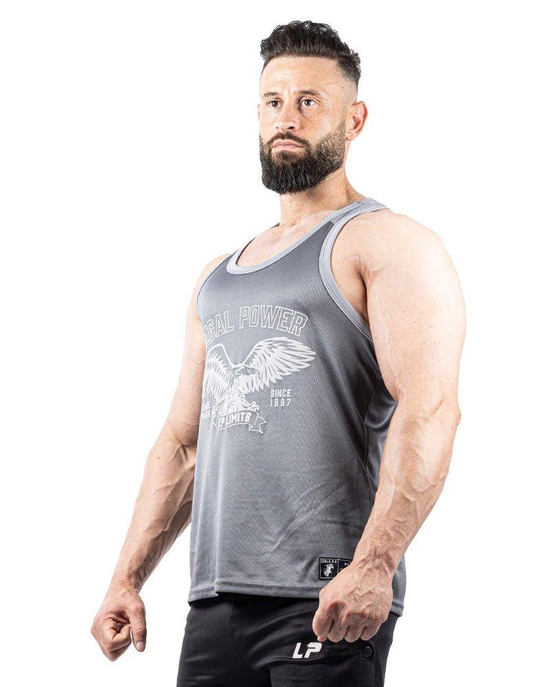 Спортивна чоловіча майка Legal Power Tanktop Eagle Climatic Mesh Anthrazit/Grey XXXL