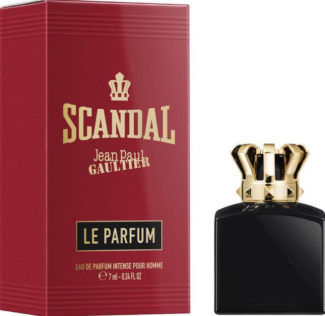 Парфумована вода для чоловіків Jean Paul Gaultier Scandal Le Parfum Intense Pour Homme 7 мл Мініатюра, фото 1