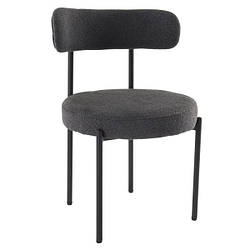 Стілець для манікюру БРУНО Сірий універсальний стільчик для дому та роботи