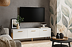 Біла довга тумба під телевізор 150 см на ніжках у скандинавському стилі в спальню вітальню Belle VMV Holding, фото 7