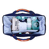 Сумка для мам Childhome Mommy Bag Signature Navy, фото 2
