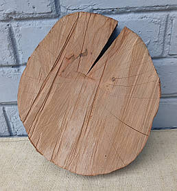 Дерев'яний зріз для декорування, 250х210мм.