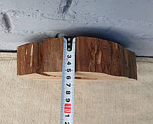 Зріз дерева для заливки епоксидною смолою, d 230х230мм. не калібрований, фото 5