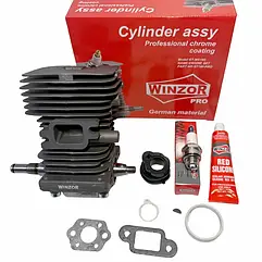 Поршнева в зборі для бензопили ST MS 180 (38 мм) Winzor ceramic/grafite pro seria