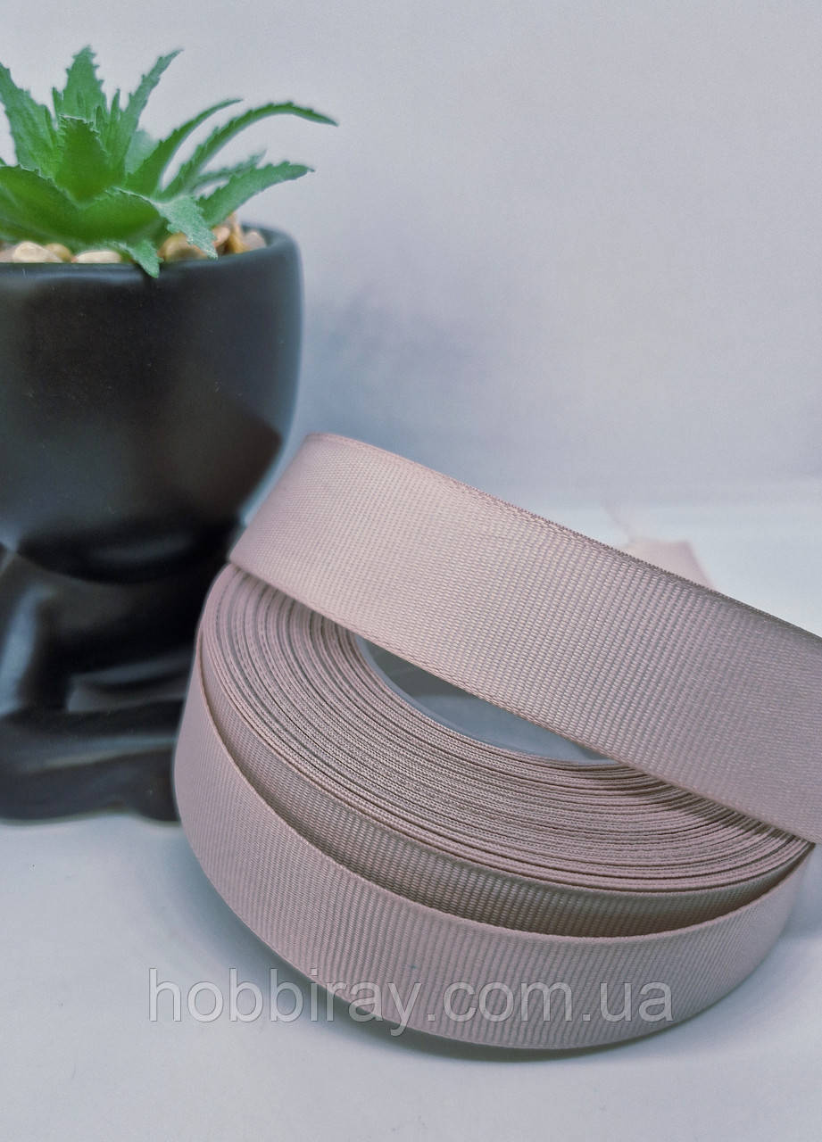 Стрічка репсова 2,5 см. Ціна за 1 метр. Колір ліловий., фото 1