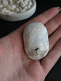 Кабошон натуральний місячний камінь овал камінь кабошон палм адуляр, фото 4