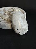 Кабошон натуральний місячний камінь овал камінь кабошон палм адуляр, фото 2