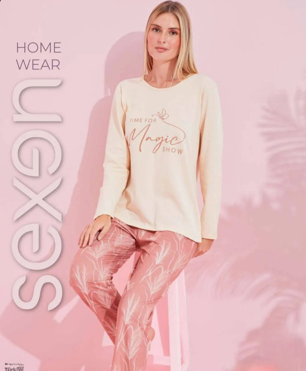 Домашній комплект зі штанами Туреччина, фото 1