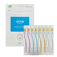 Зубна щітка з надтонкою щетиною Atomy Toothbrush Super Slim Bristles жовтогарячий