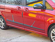 Молдинги на двері для Mercedes-Benz Vito / V-Class W447 2014+