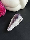Аметист скелетний натуральний необроблений кристал обеліск з аметисту 69*28*20 мм., фото 2